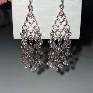 All for $25 chandelier earrings